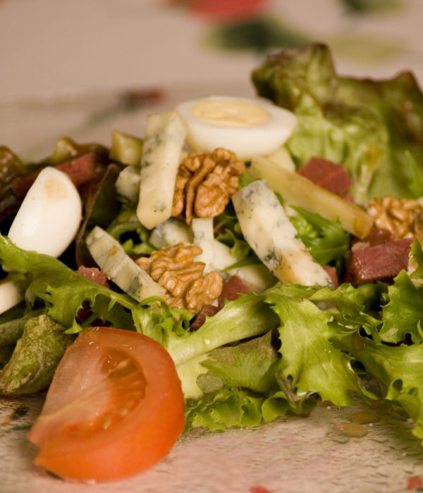 Salade du terroir au Bleu de Gex