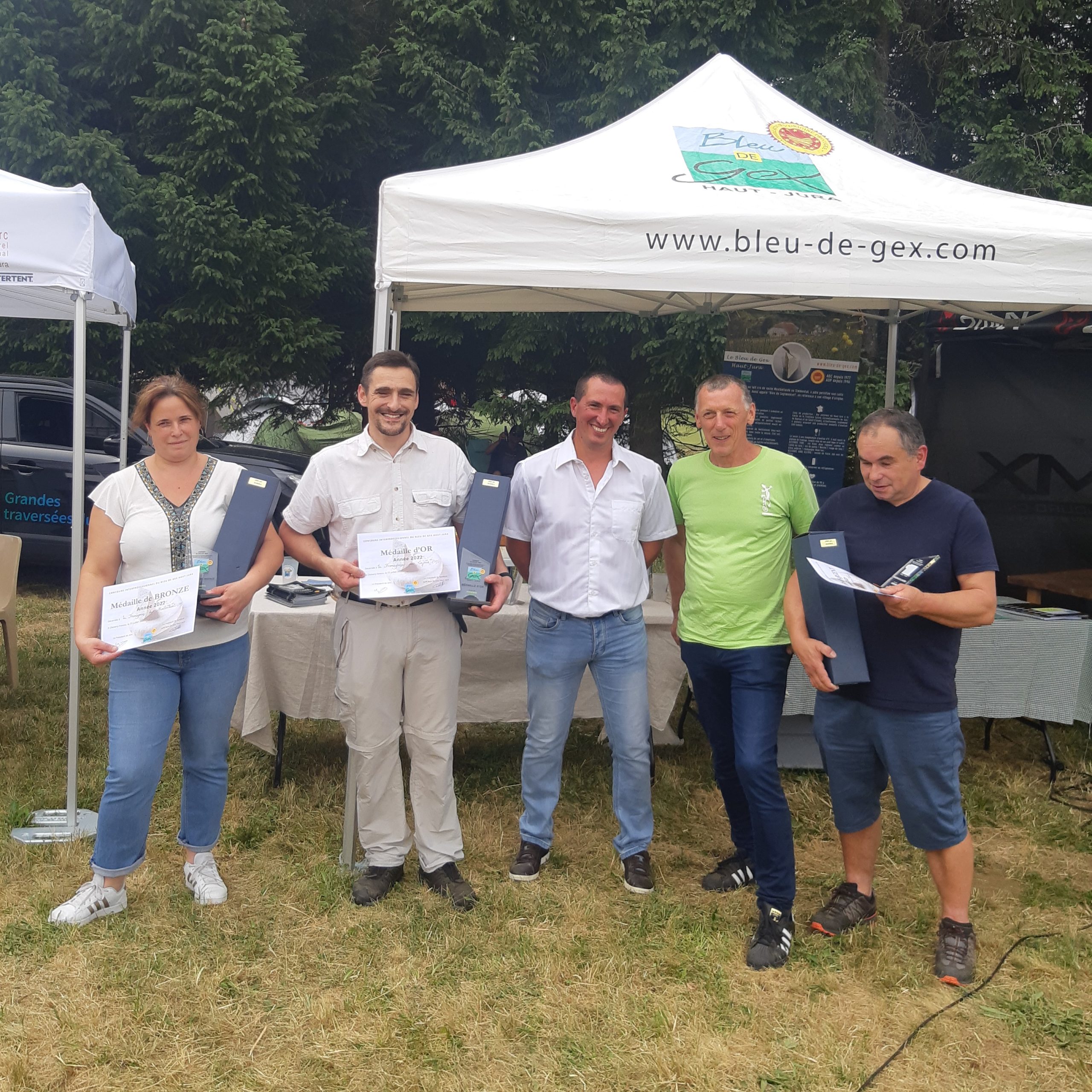 La fromagerie de Lajoux remporte le 7ème concours du Bleu de Gex